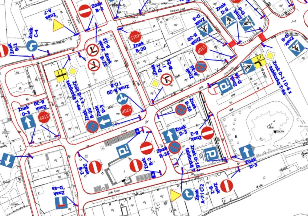 Projekt organizacji ruchu: sprawdź ceny i czynniki wpływające
