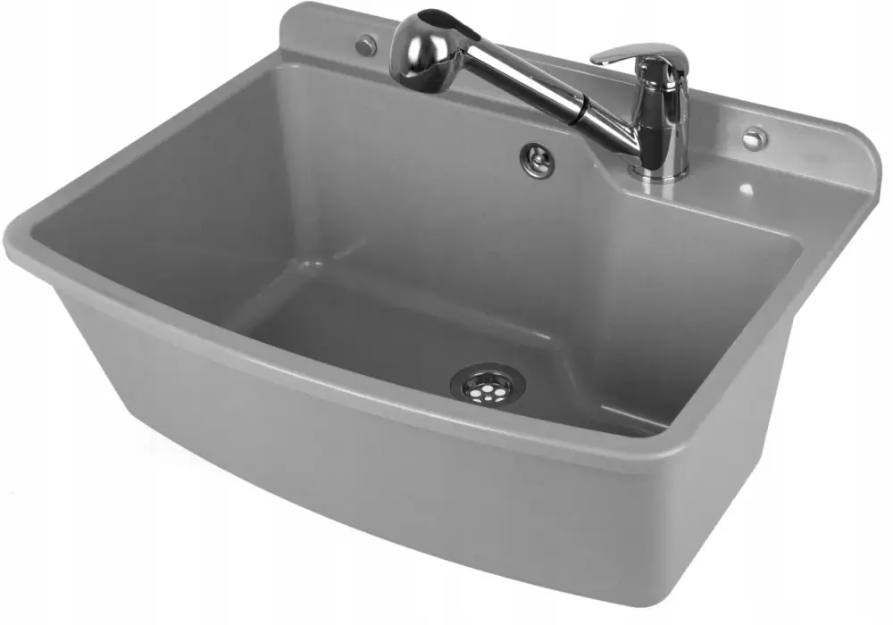 Zlew gospodarczy z baterią: Jak wybrać idealny do Twojej pracy?
