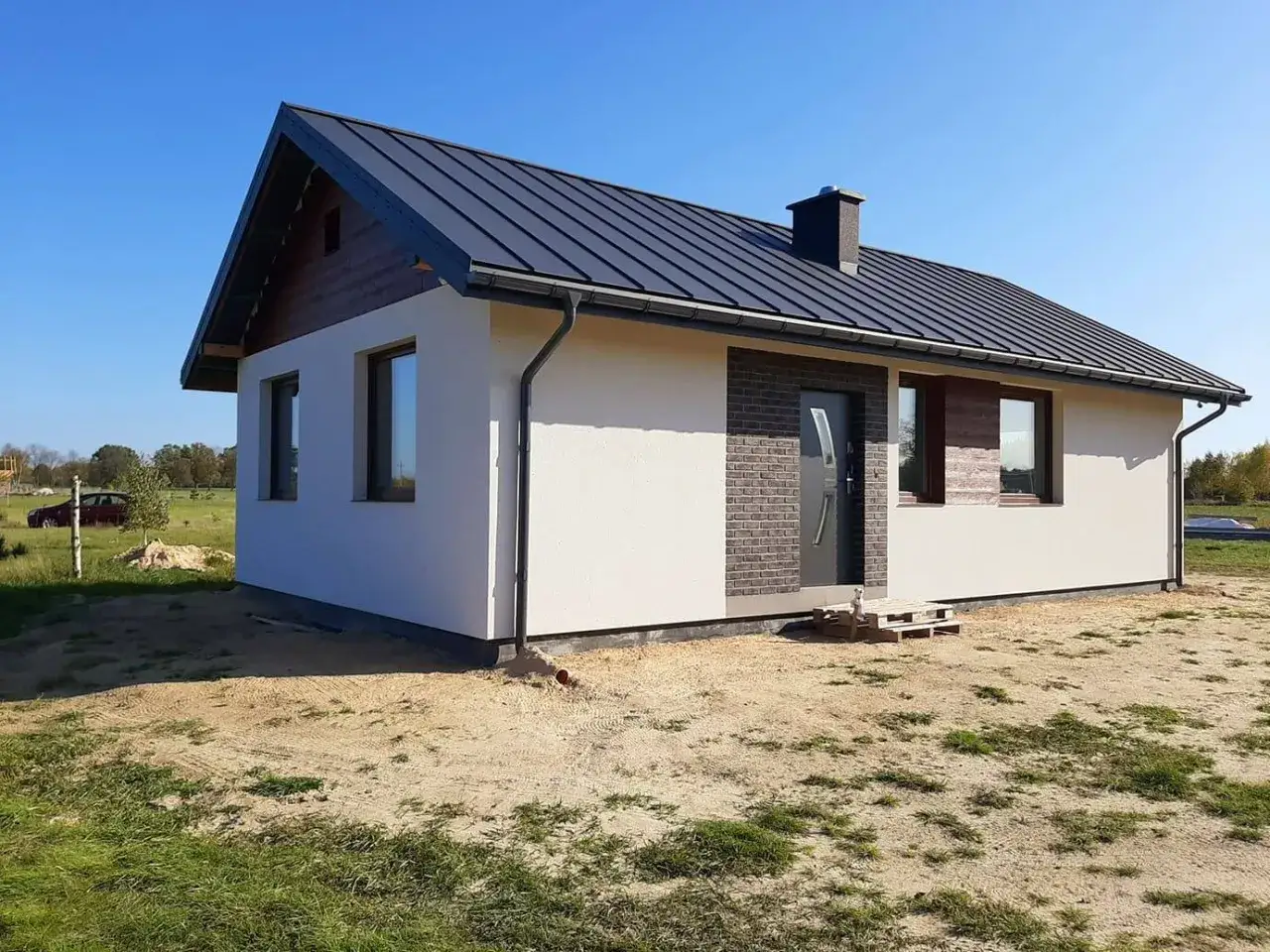 Zdjęcie Dom kanadyjski 100m2: Nowoczesne i energooszczędne rozwiązanie