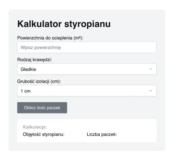 Styropian 10 cm: Ile m² ma paczka? Sprawdź obliczenia!