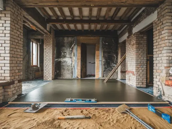 Ile za wylanie posadzki? Sprawdź, jakie koszty Cię czekają